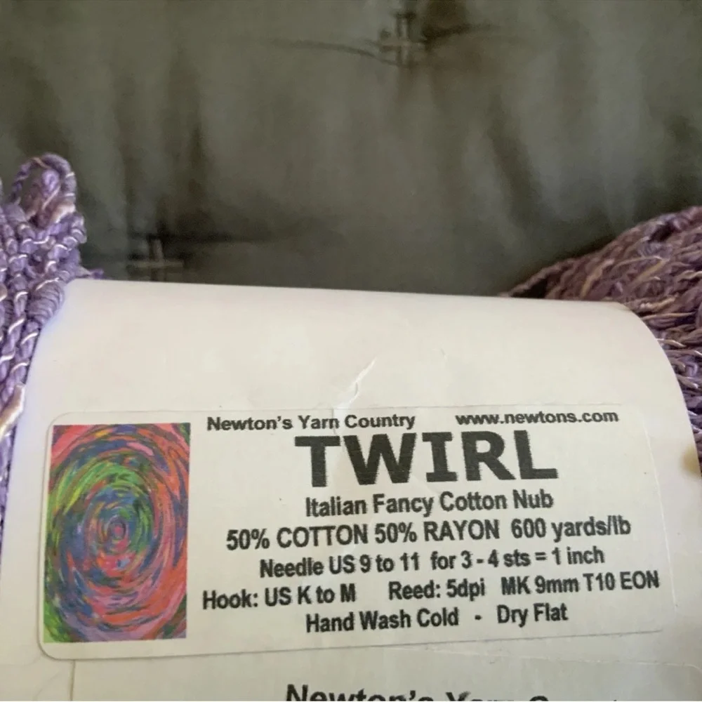 Newton’s Yarn Country Twirl Yarn 0.75lb - Italy Fancy